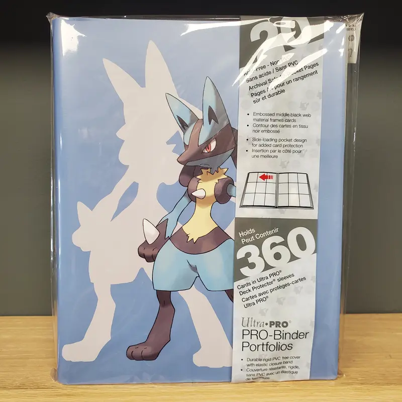 Ultra-Pro: Pokémon 9 Pocket Pro Binder - Lucario 1