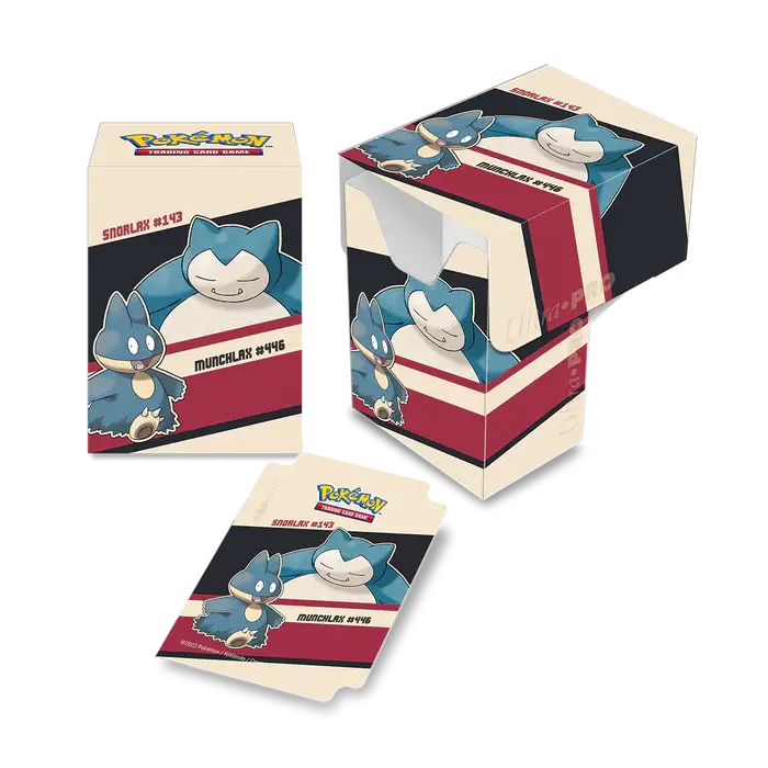 Ultra-Pro: Pokémon Deck Box - Snorlax & Munchlax 1