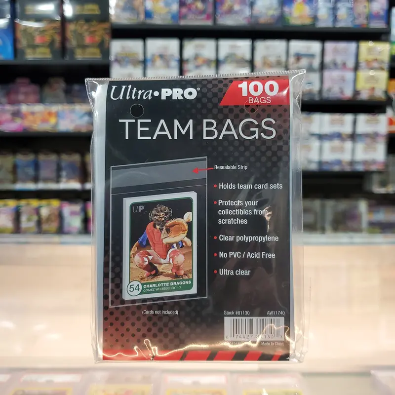 Ultra-Pro: Team Bags 100 Ct 1