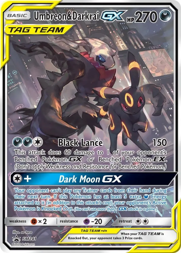 Umbreon & Darkrai Gx - Sm241 (Sm241) (Smp) 1