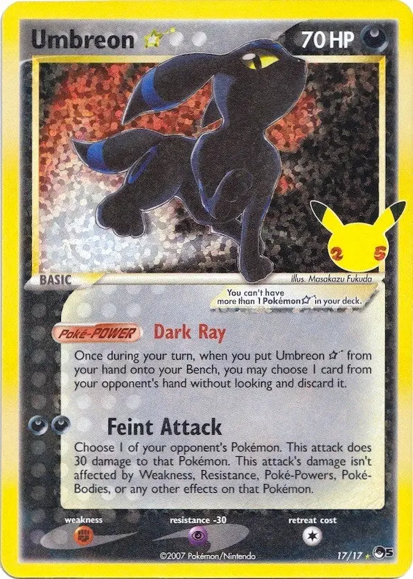 Umbreon Star (17/17) (Ccc) 1