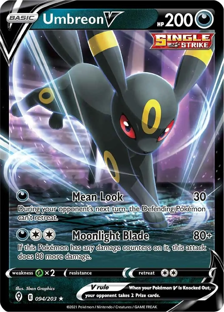 Umbreon V (094/203) (Swsh07) 1