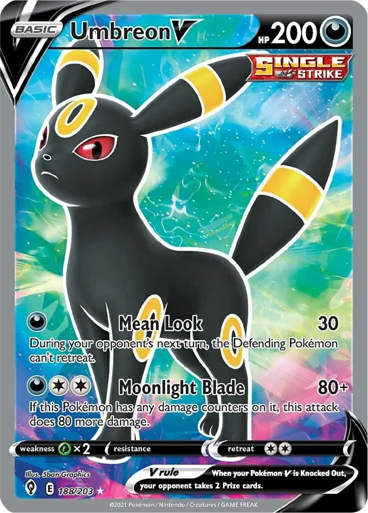 Umbreon V (Full Art) (188/203) (Swsh07) 1