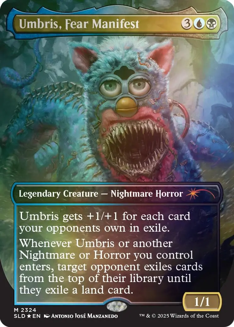 Umbris, Fear Manifest (Rainbow Foil) (2324) (Sld) 1