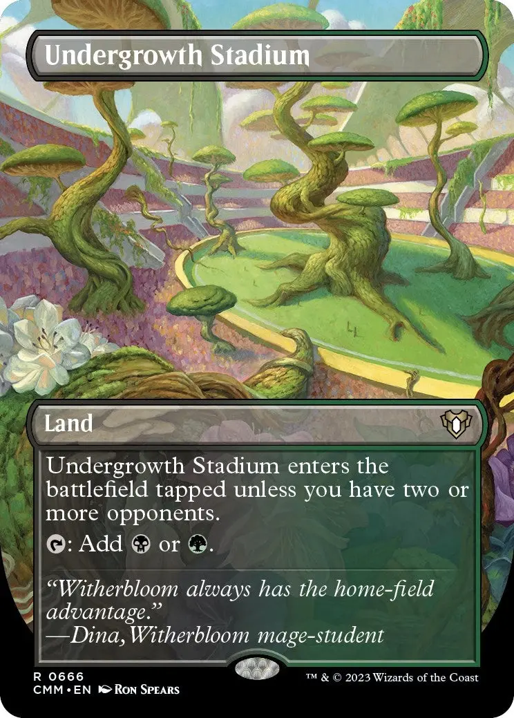 Undergrowth Stadium (Borderless) (666) (Cmm) 1