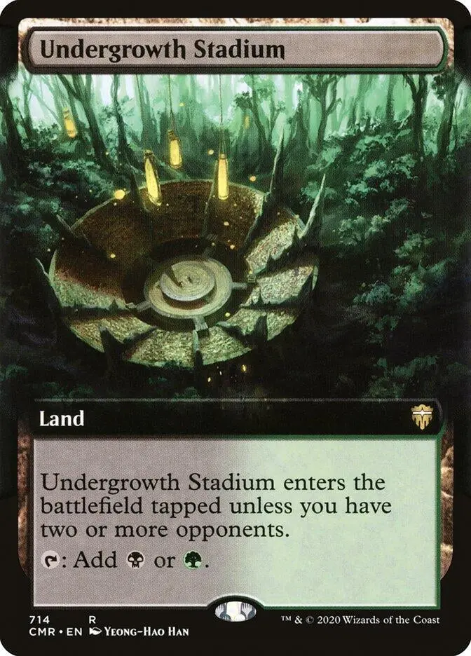 Undergrowth Stadium (Extended Art) (714) (Cmr) 1