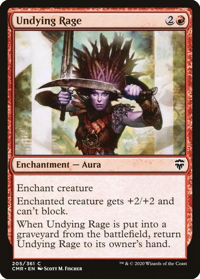 Undying Rage (205) (Cmr) 1
