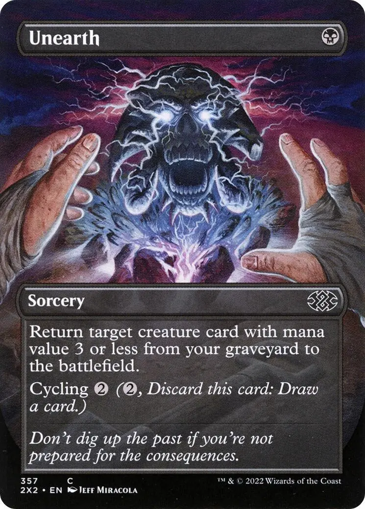 Unearth (Borderless) (357) (2X2) 1