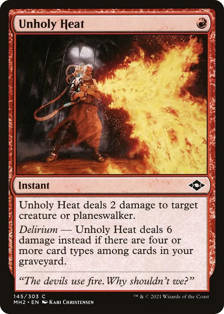 Unholy Heat (145) (Mh2) 1