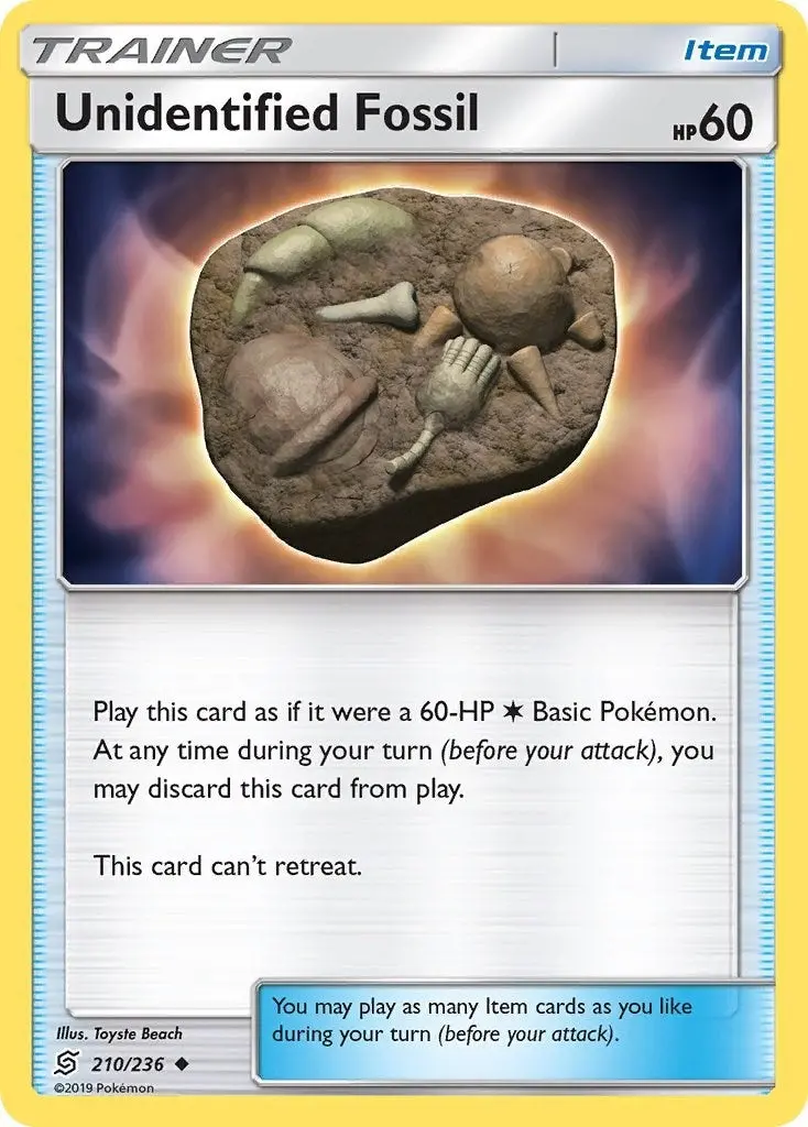 Unidentified Fossil (210/236) (Sm11) 1