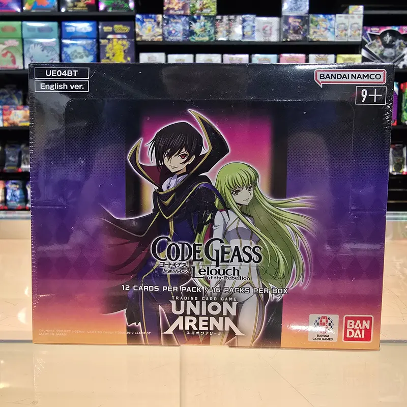 Union Arena Tcg: Code Geass: Lelouch Of The Rebellion - Booster Box 1