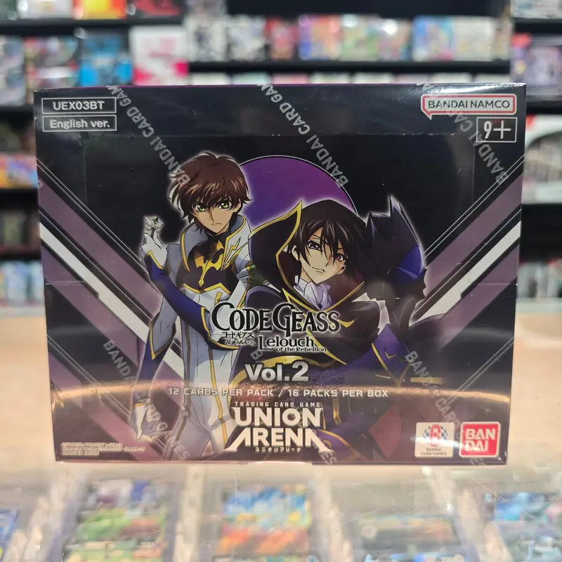 Union Arena Tcg: Code Geass: Lelouch Of The Rebellion Vol.2 - Booster Box 1