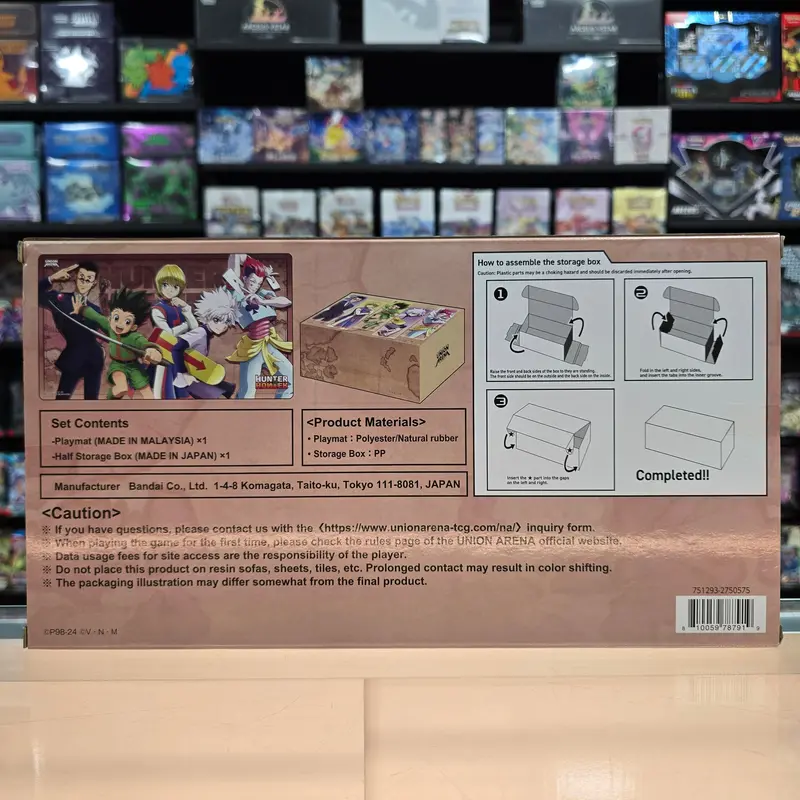 Union Arena Tcg: Hunter X Hunter - Playmat & Storage Box 2