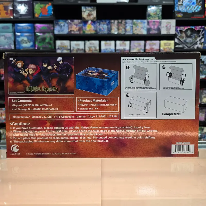 Union Arena Tcg: Jujutsu Kaisen - Playmat & Storage Box 2