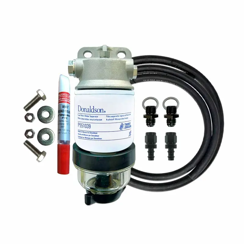 Universal Diesel Pre-Filter 10Mm (3/8") Kit 15 Micron - Wf Donaldson Os-10Mm-Don 1