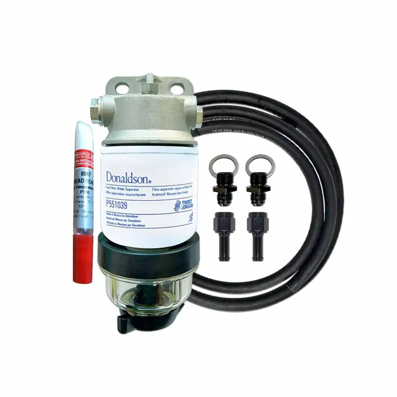 Universal Diesel Pre-Filter Kit - 8Mm (5/16") 15 Micron - Wf Donaldson Os-8Mm-Don 1