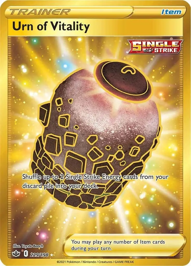 Urn Of Vitality (Secret) (229/198) (Swsh06) 1