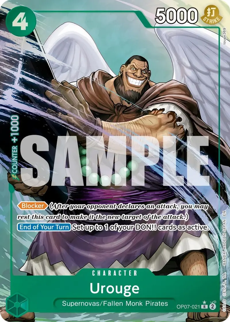 Urouge (Alternate Art) (Op07-021) (Prb-02) 1