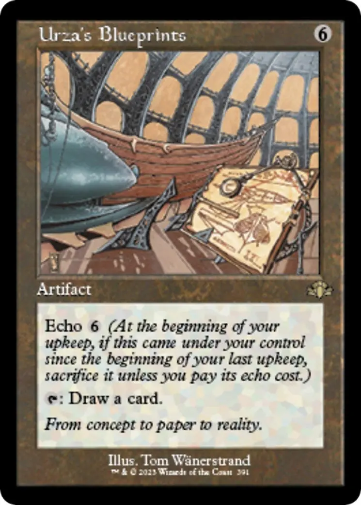 Urza's Blueprints (Retro Frame) (391) (Dmr) 1
