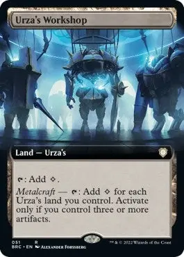 Urza's Workshop (Extended Art) (51) (Brc) 1