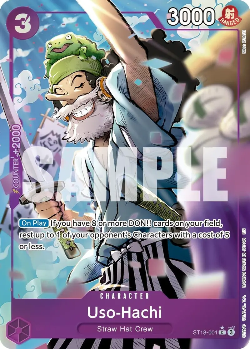 Uso-Hachi (Alternate Art) (St18-001) (Prb-02) 1