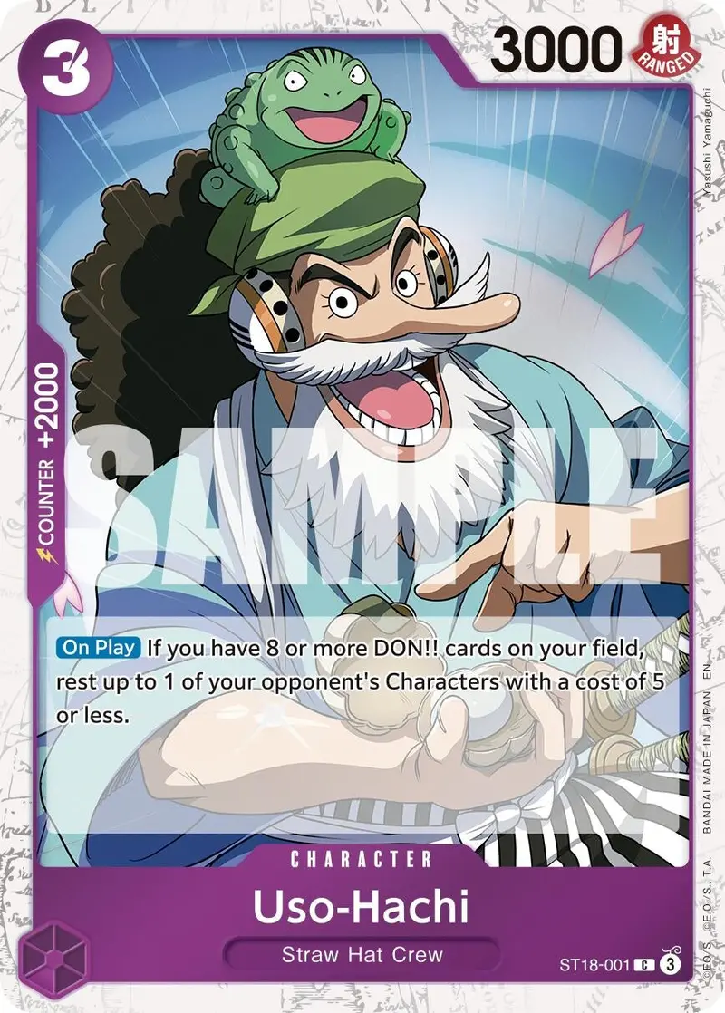 Uso-Hachi (Pirate Foil) (St18-001) (Prb-02) 1