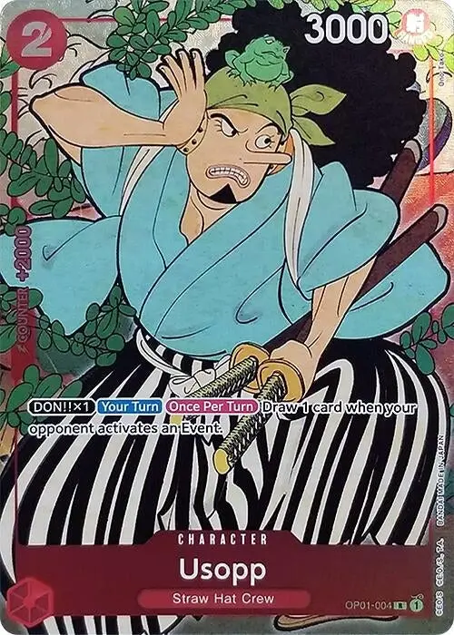 Usopp (English Version 1St Anniversary Set) (Op01-004) (Op-Pr) 1