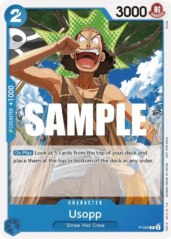 Usopp (Sealed Battle Kit Vol. 1) (P-049) (Op-Pr) 1