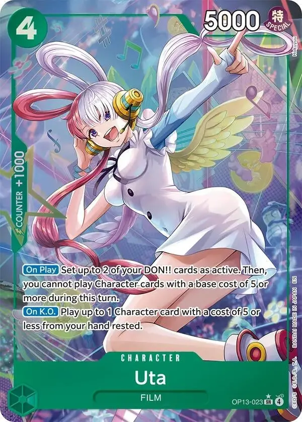 Uta (Alternate Art) (Op13-023) (Op13) 1