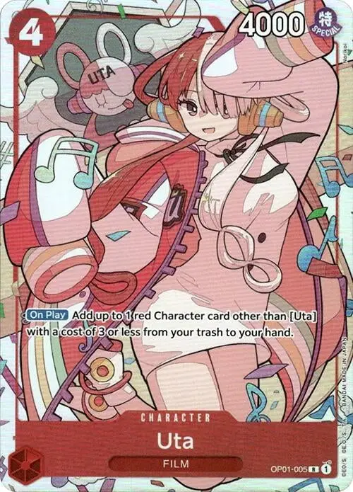 Uta - Op01-005 (Premium Card Collection -Uta-) (Op01-005) (Op-Pr) 1