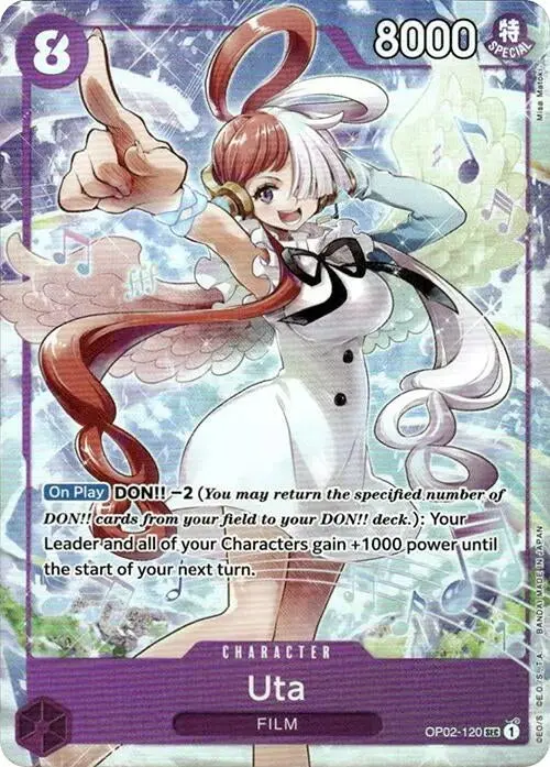 Uta - Op02-120 (Premium Card Collection -Uta-) (Op02-120) (Op-Pr) 1