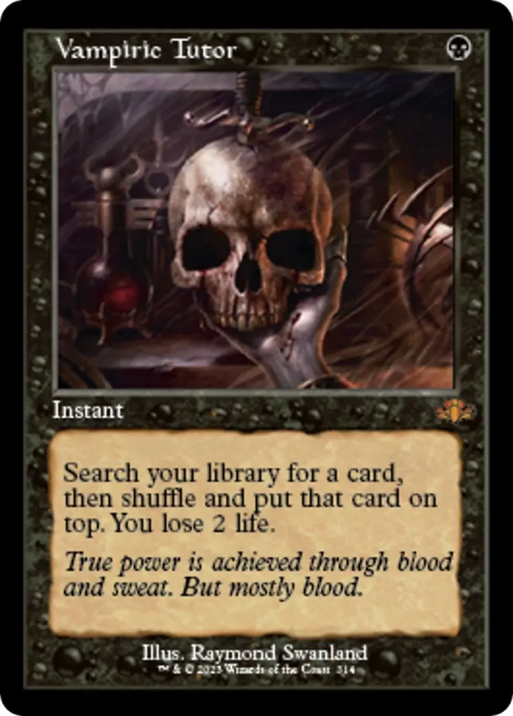 Vampiric Tutor (Retro Frame) (314) (Dmr) 1