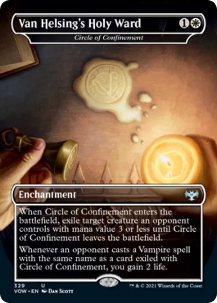 Van Helsing's Holy Ward - Circle Of Confinement (329) (Vow) 1