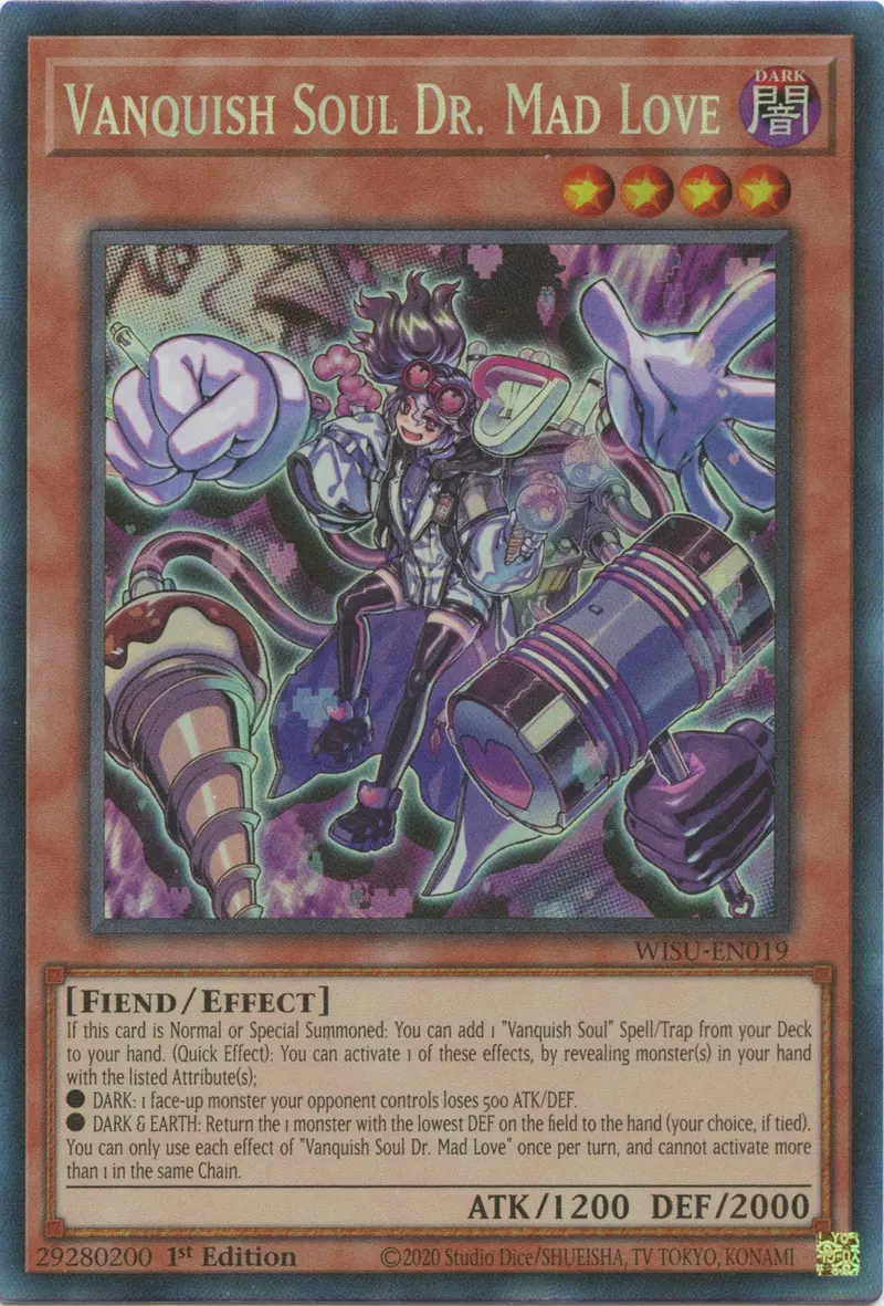 Vanquish Soul Dr. Mad Love [Wisu-En019] Collector's Rare 1