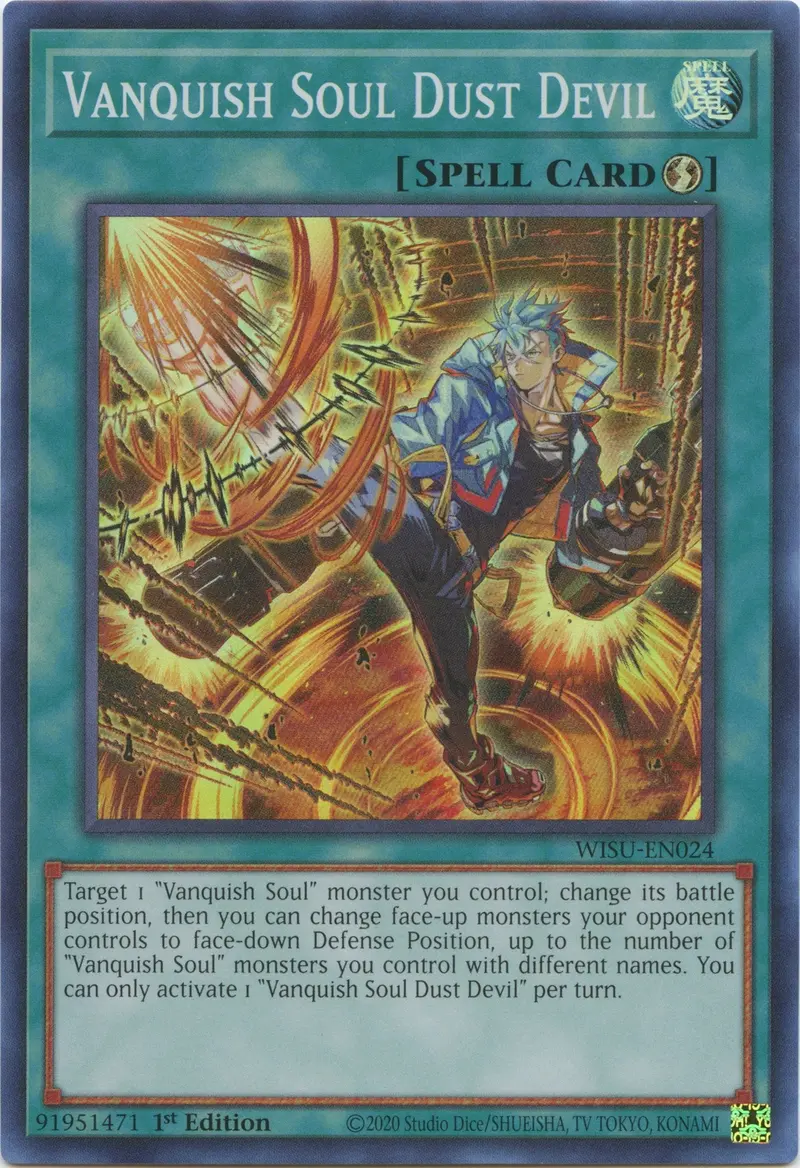 Vanquish Soul Dust Devil [Wisu-En024] Super Rare 1