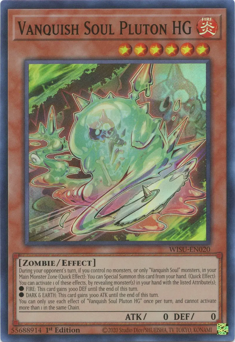 Vanquish Soul Pluton Hg [Wisu-En020] Super Rare 1