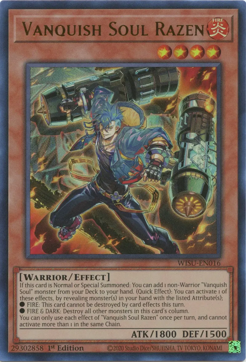 Vanquish Soul Razen [Wisu-En016] Ultra Rare 1