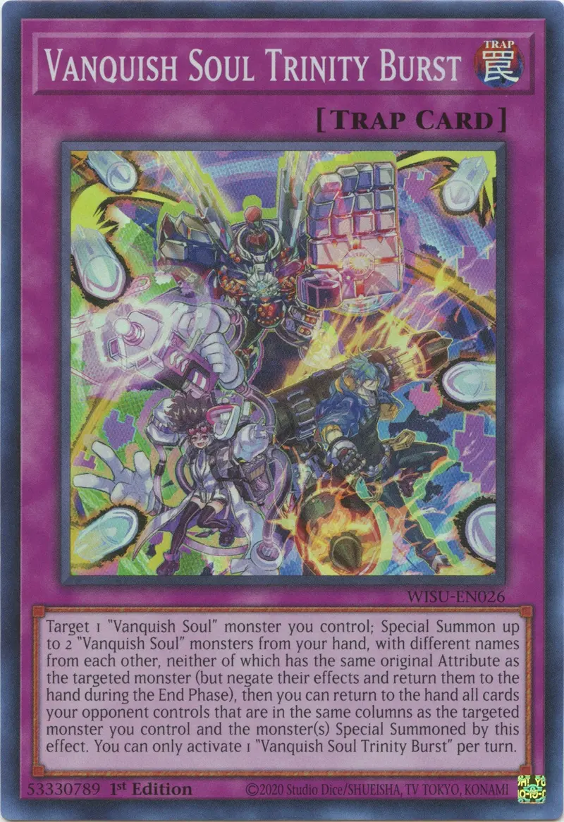 Vanquish Soul Trinity Burst [Wisu-En026] Super Rare 1