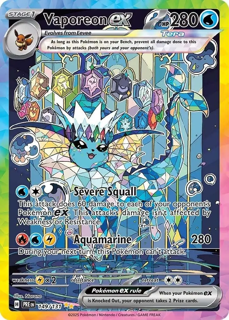 Vaporeon Ex (149/131) (Pre) 1