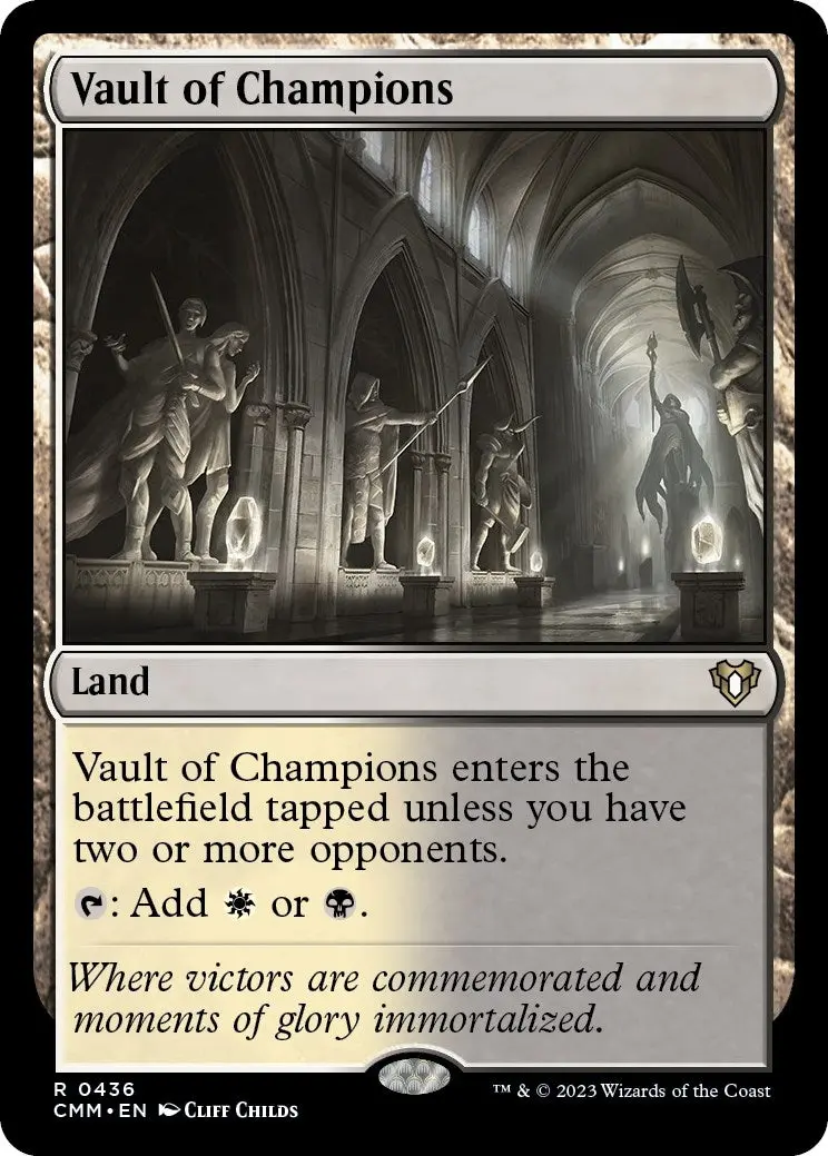 Vault Of Champions (436) (Cmm) 1