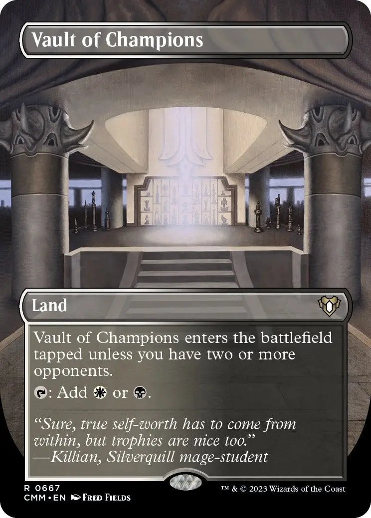 Vault Of Champions (Borderless) (667) (Cmm) 1