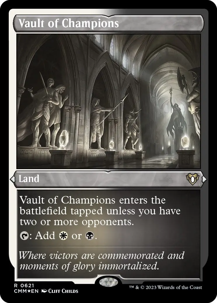 Vault Of Champions (Foil Etched) (621) (Cmm) 1