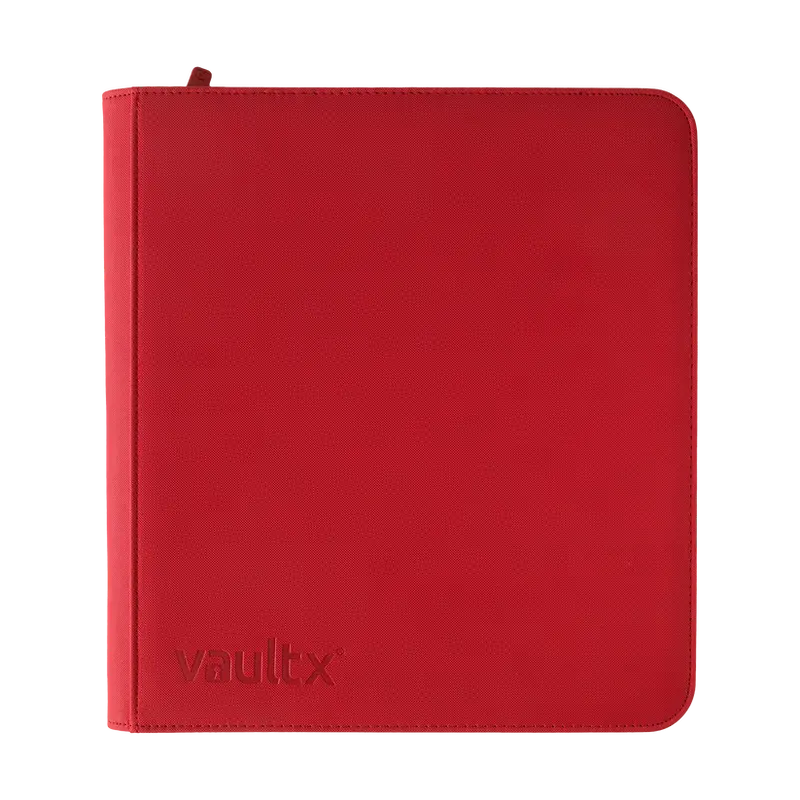 Vault X: 12-Pocket Xl Zip Binder (Fire Red) 1