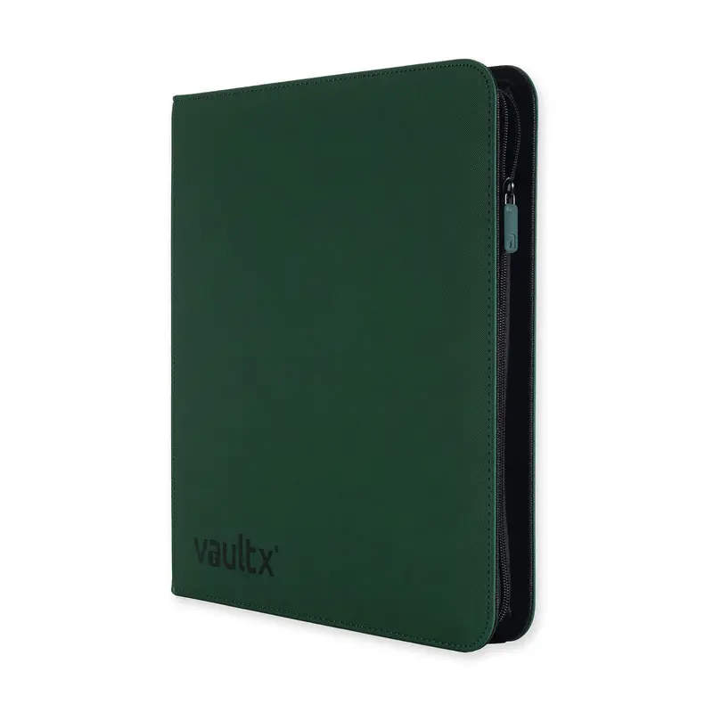 Vault X: 12-Pocket Zip Binder (Forest Green) 2