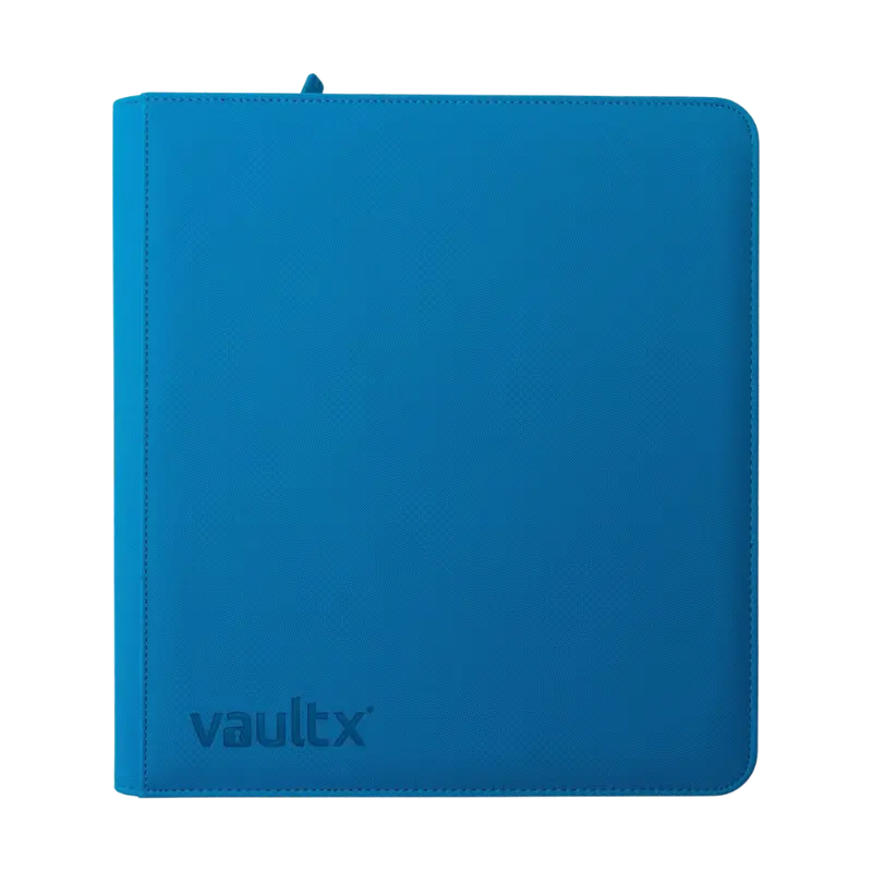 Vault X: 12-Pocket Zip Binder (Neon Blue) 1