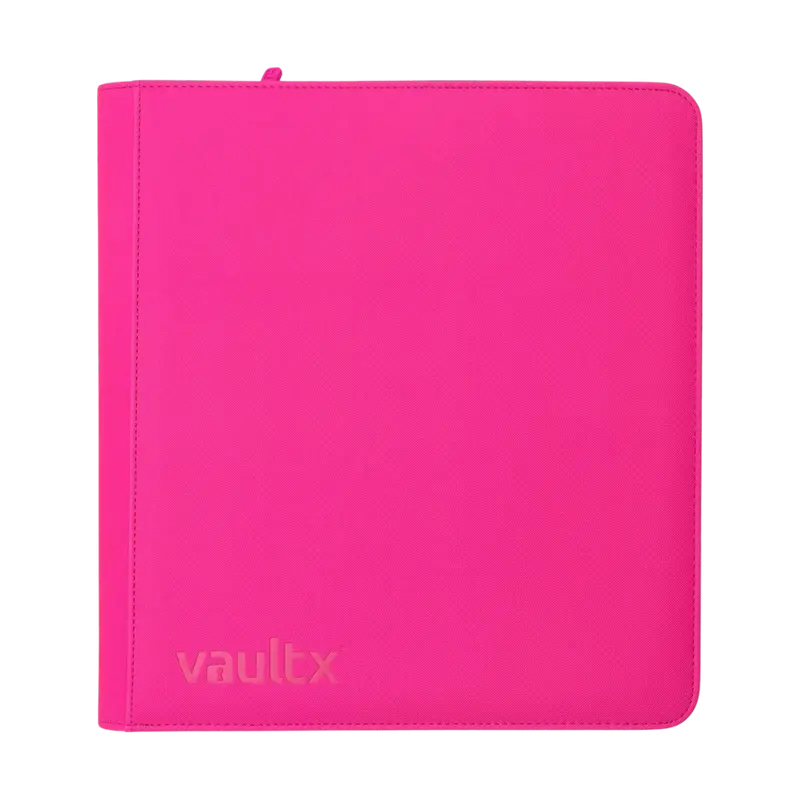 Vault X: 12-Pocket Zip Binder (Neon Pink) 1