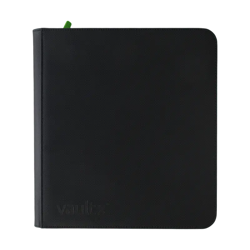 Vault X: 12-Pocket Zip Binder (Signature Black) 1