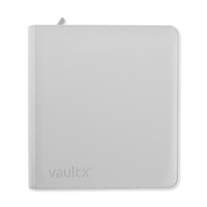 Vault X: 12-Pocket Zip Binder (White Edition) 1