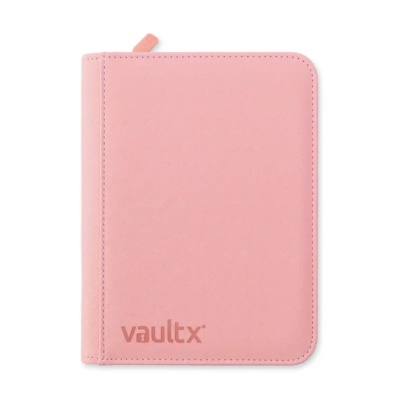 Vault X: 4-Pocket Zip Binder (Just Pink) 1