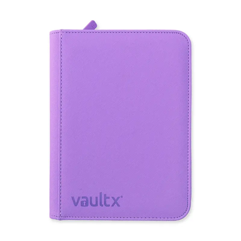 Vault X: 4-Pocket Zip Binder (Just Purple) 1